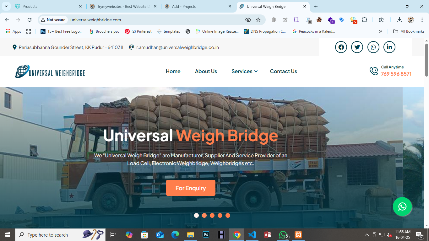 Universal Weigh Bridge